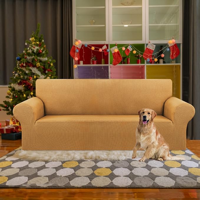 KEKUOU Stretch Sofa Cover Slipcover ，Couch Covers - Image 2