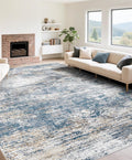 XLUEZ 9x12 Area Rug for Living Room, Washable Modern Abstract Large Area Rug by XLUEZ