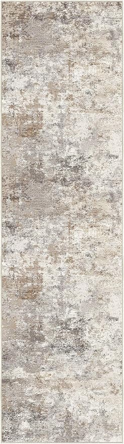UERMEI 2X8 Washable Runner Rug for Hallway: Soft Neutral Modern Abstract Area - Image 9