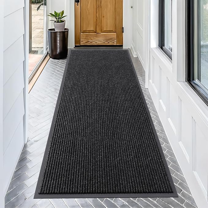 OLANLY Front Door Mat Indoor Outdoor Entrance, Waterproof Heavy Duty Doormat by OLANLY