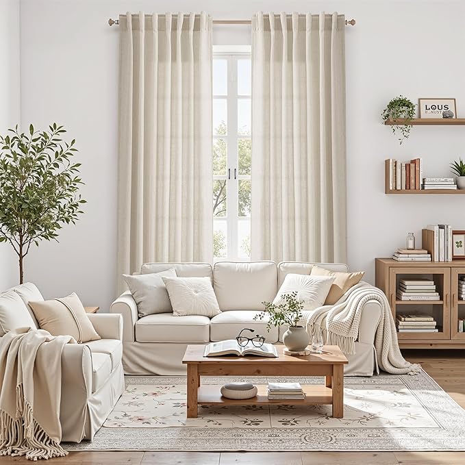 Nanspring Extra Long 120 Inch Curtains - Image 6