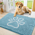 Smiry Dog Door Mat for Muddy Paws, Absorbent Dirt Trapper Non Slip Quick Dry by Smiry