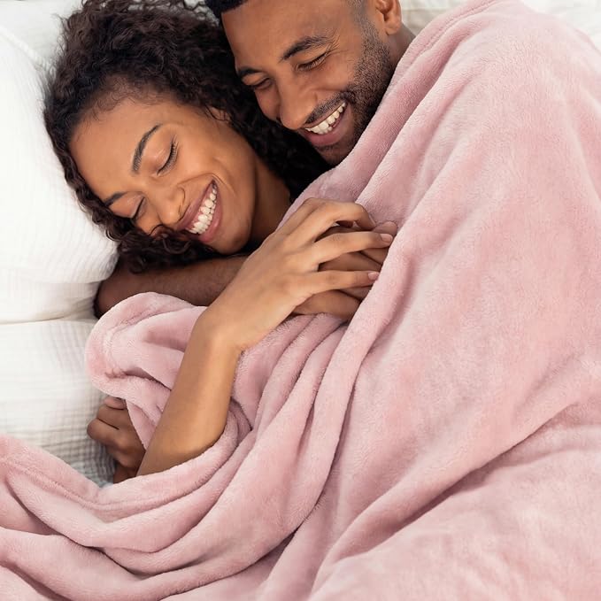 Bedsure GentleSoft Pink Throw Blanket - Image 8