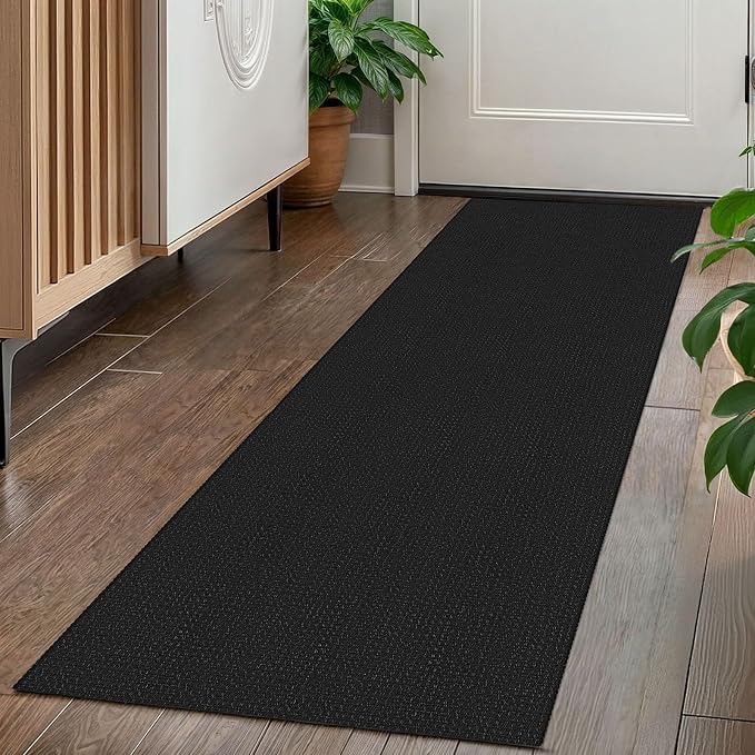 KOZYFLY Runners for Hallways 2x5 ft Washable Kitchen Runner Non Slip Rubber by KOZYFLY