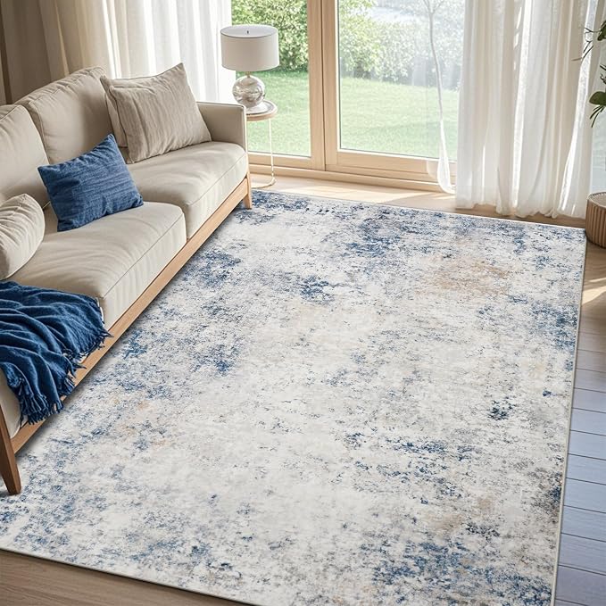 Washable Rugs 8x10 Area Rugs for Living Room, Modern Abstract Rugs for Bedroom - Image 8