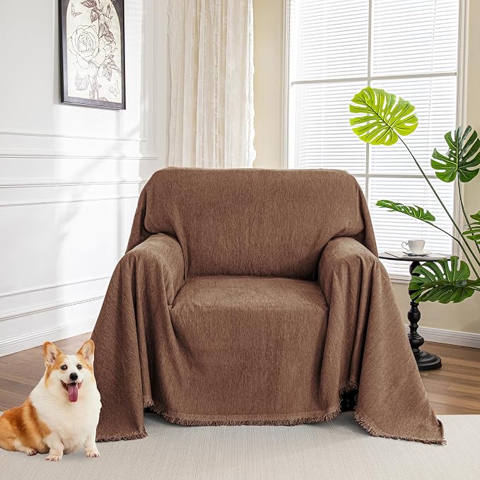 MYSKY HOME Chair Couch Covers Sectional Couch Covers by MYSKYHOME