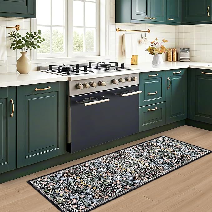 Runner Rug for Entryway: 2x6 Kitchen Rugs Non Slip Washable Ultra-Thin Soft - Image 6