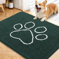 OLANLY Dog Door Mat for Muddy Paws 40x32, Paw Print Design, Absorbs Moisture by OLANLY