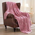 Exclusivo Mezcla Plush Fuzzy Fleece Throw Blanket Extra Large, Super Soft by ExclusivoMezcla