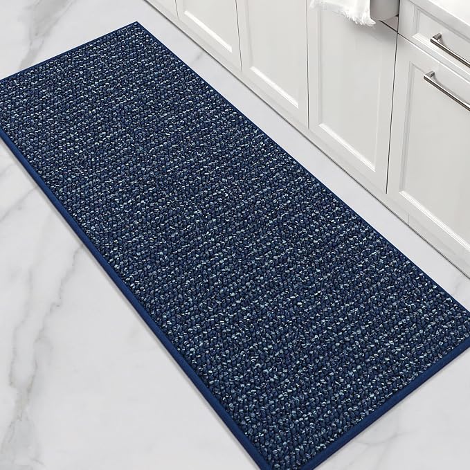 BEQHAUSE Kitchen Runner Rugs 24"x60", Non-Slip Kitchen Mats by BEQHAUSE
