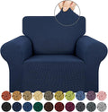 KEKUOU Stretch Single Sofa Slipcover 1 Piece Couch Sofa Cover Furniture by KEKUOU