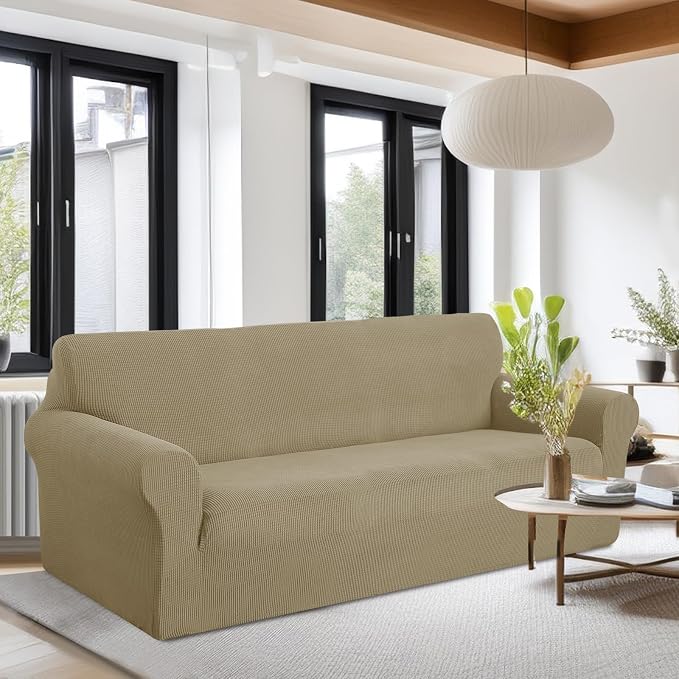 U-NICE HOME Stretch Couch Cover Sofa Cover Sofa Slipcover Furniture Protector - Image 2