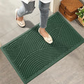 HIYARD Sturdy Front Door Mat, Absorbent Muddy Dirt Resist Welcome Door Mats by HIYARD