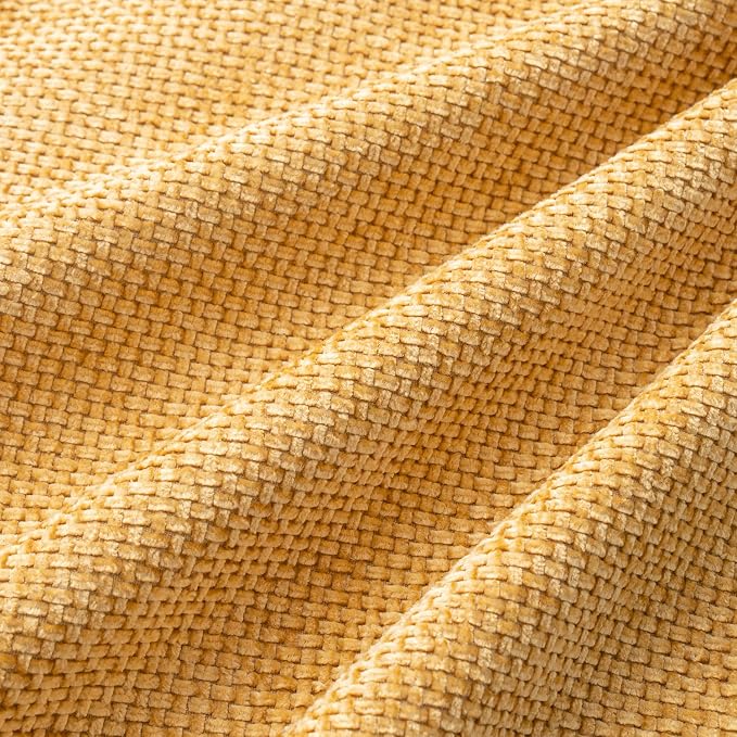 MIULEE Pack of 4 Couch Throw Pillow Covers 20x20 Inch Gold Soft Decorative - Image 3