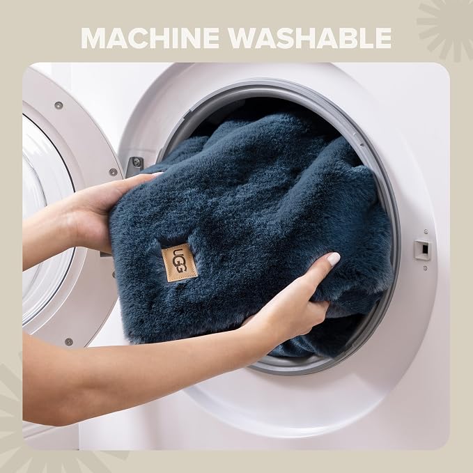 UGG Euphoria Faux Fur Throw Blanket, Soft Warm Throw Blankets - Image 6