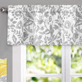 DriftAway Julia Lined Valance Double Layer Thermal Insulated Room Darkening by DriftAway