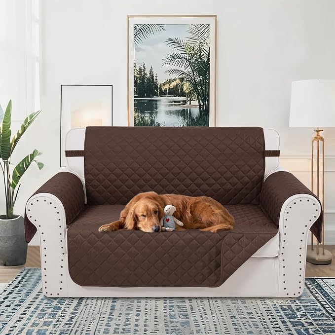Reversible Loveseat Sofa Covers Couch Cover Furniture Protector - Image 2
