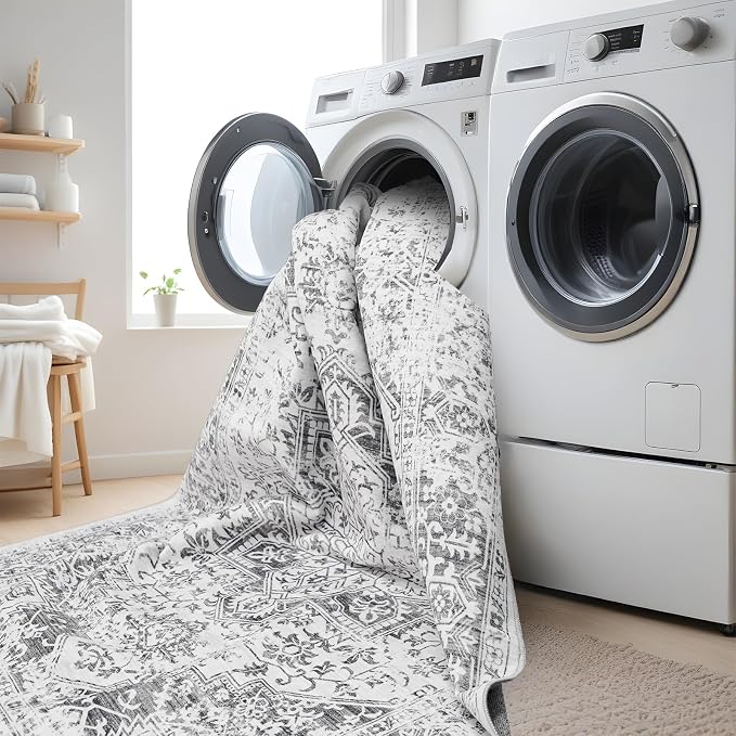 Washable 2'6''x14' Runner Rug - Image 7
