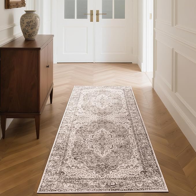Lofus 2x6 Runner Rug for Hallways, Washable Kitchen Rugs, Non-Slip Rugs for - Image 3