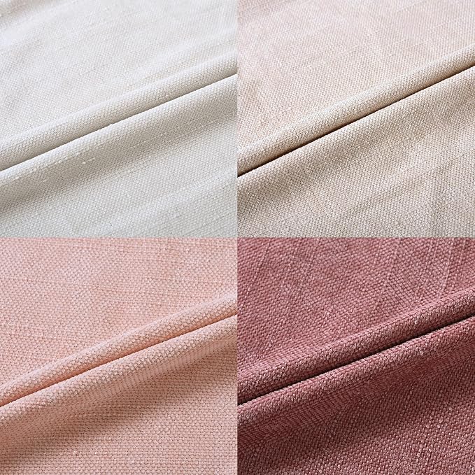 Set of 4 Soft Textured Decorative Throw Pillow Covers 16x16 Inch Cozy Farmhouse - Image 7