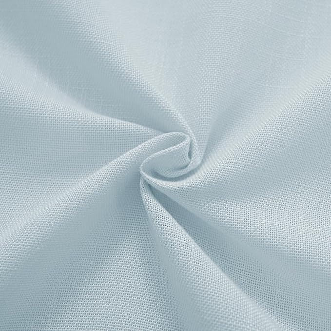 Sky Blue Curtains 84 inch Length - Image 6