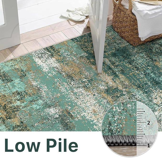 BEIMO Area Rugs 6x9 for Living Room Bedroom, Modern Abstract Machine Washable - Image 8