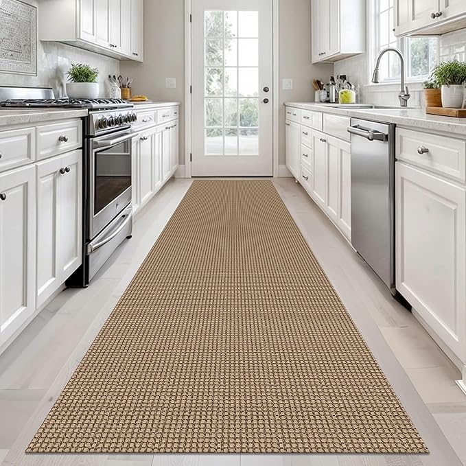 KOZYFLY Long Runners for Hallways 2.6x12 ft Washable Kitchen Runner Non Slip - Image 2