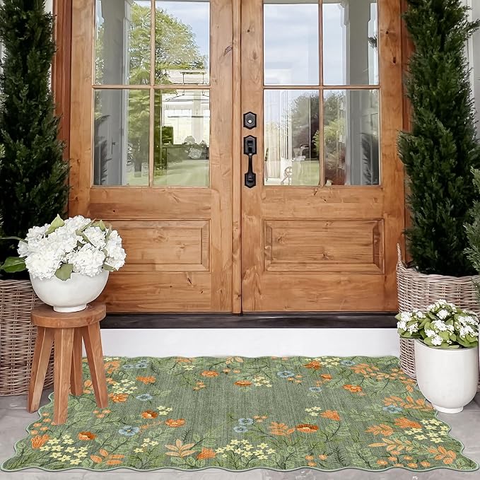Floral Outdoor Rug - Image 3