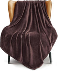 Exclusivo Mezcla Fleece Coffee Throw Blanket by ExclusivoMezcla