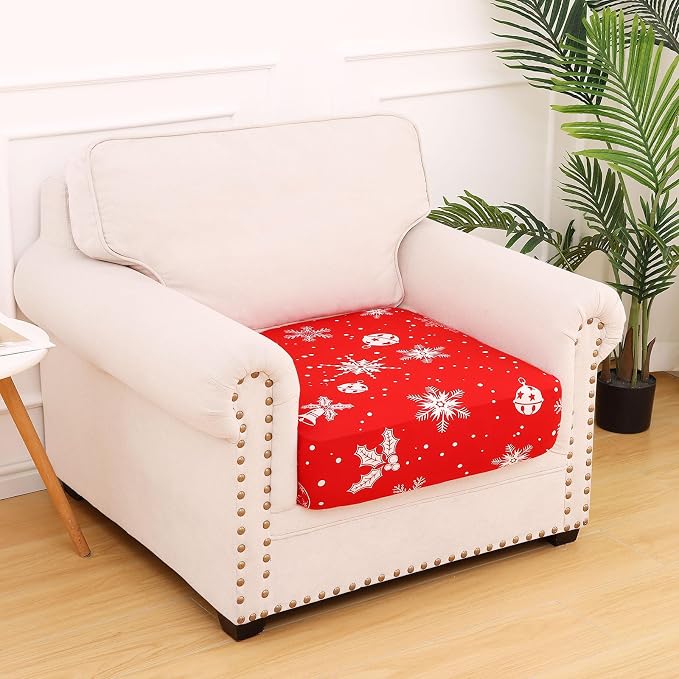 hyha Printed Couch Cushion Covers, Floral Sofa Covers Washable - Image 7