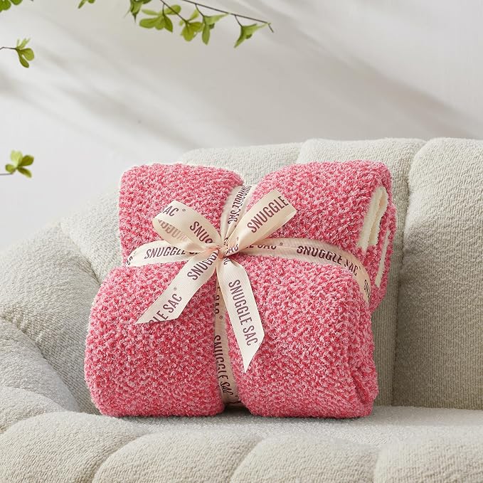 Snuggle Sac Hot Pink Throw Blanket - Image 3
