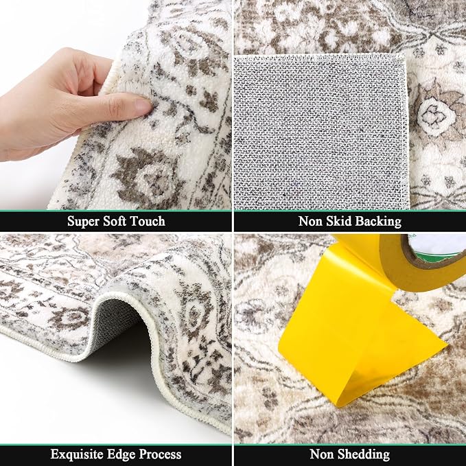 HEBE Washable Area Rug - Image 3