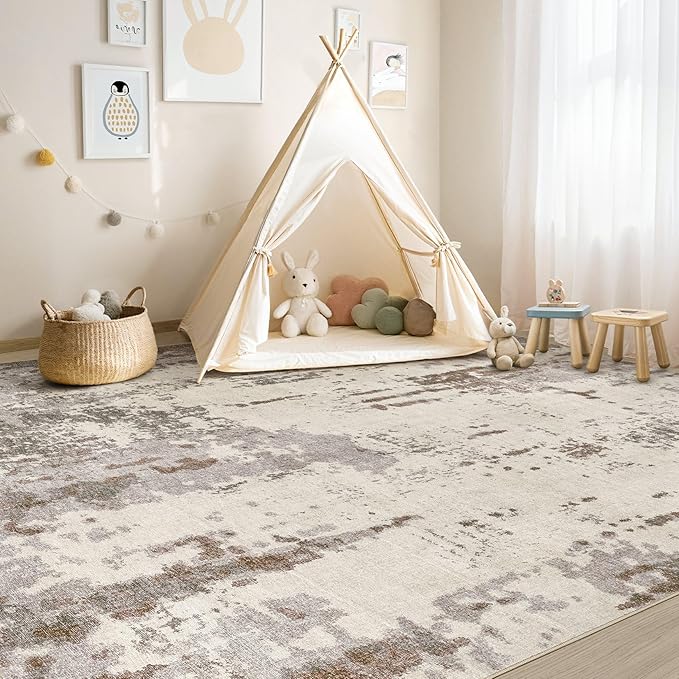 UERMEI 10x12 Area Rug Living Room Rugs - Image 5