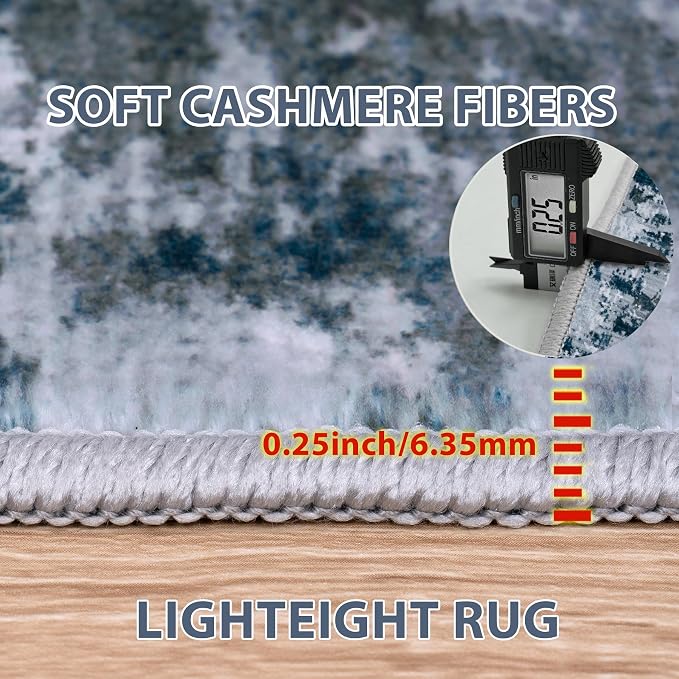Runner Rug for Hallways Kitchen 2'6"x8' Washable Non Slip: Carpet Non Skid 8ft - Image 6