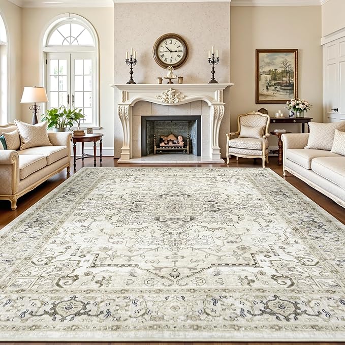 Lofus 8x10 Area Rugs for Living Room, Washable Area Rug, Rugs for Bedroom by Lofus