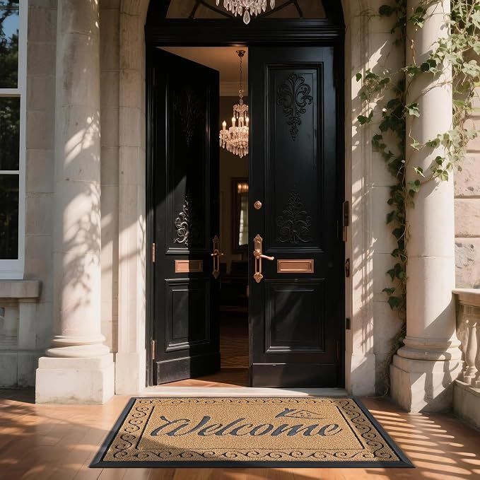 Yimobra Welcome Mat, Heavy Duty Sturdy Door Mats - Image 3