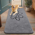 Smiry Dog Door Mat for Muddy Paws, Absorbent Dirt Trapper Non Slip Quick Dry by Smiry