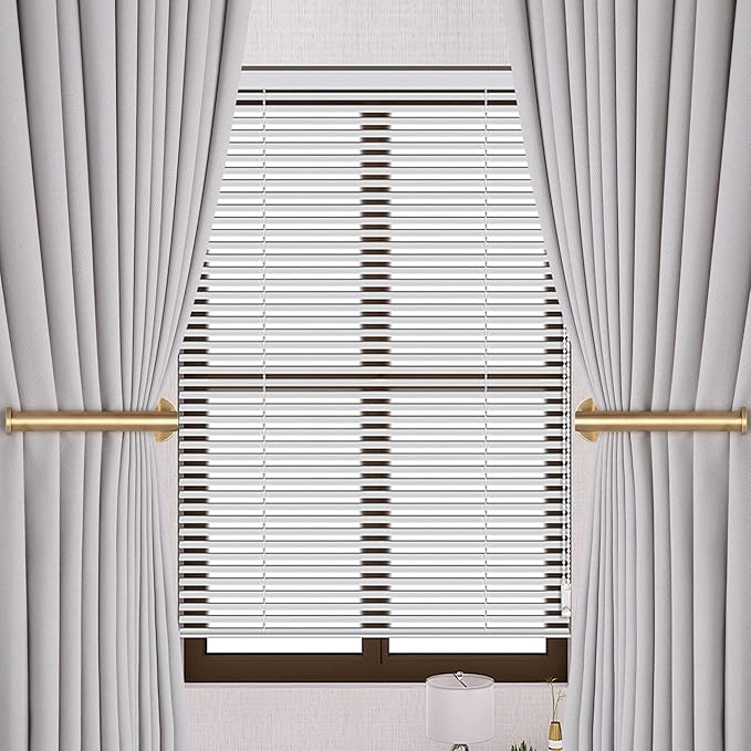 Groleca 6 Pack Adhesive Curtain Holdbacks Curtain Tie Backs Curtain Holdbacks - Image 2