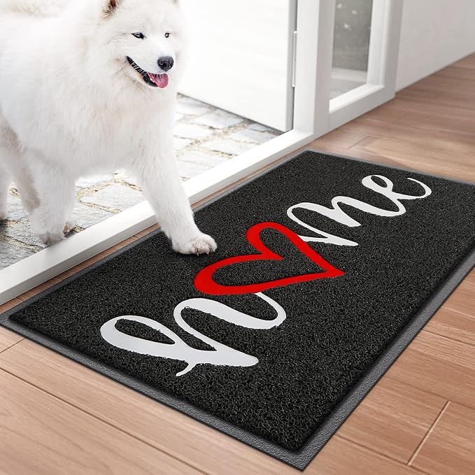 BeneathYourFeet Door Mat, Welcome Mat Low Profile Floor Mat Front Doormat by BeneathYourFeet