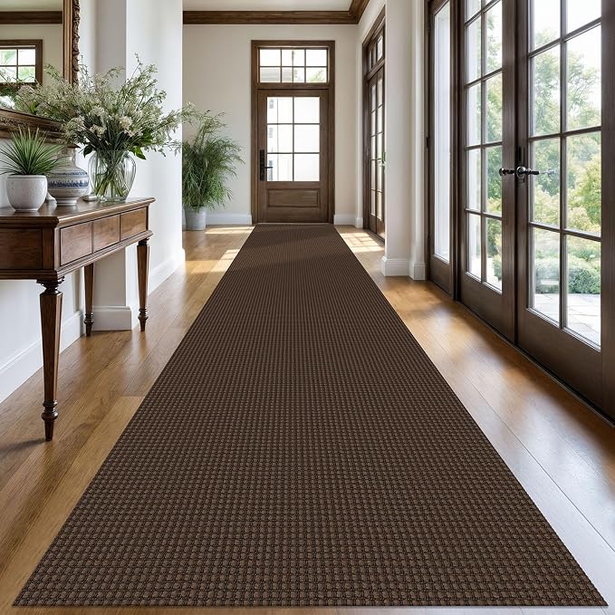 KOZYFLY Extra Long Runners for Hallways 3x20 ft Washable Kitchen Runner Non by KOZYFLY