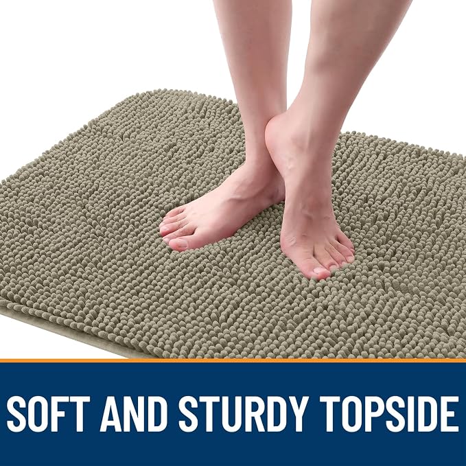 OLANLY Dog Door Mat for Muddy Paws 59x32, Absorbs Moisture and Dirt, Absorbent - Image 4