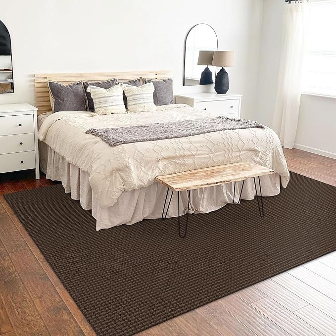 KOZYFLY Washable Area Rug 5x7 ft Rubber Backed Non Slip Rugs - Image 8