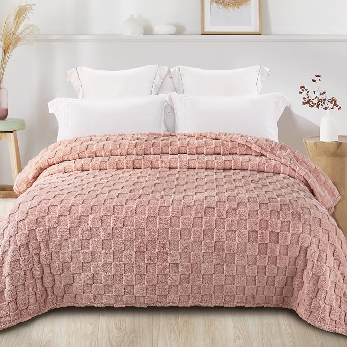 Exclusivo Mezcla King Size Flannel Fleece Blanket, Super Soft and Warm - Image 3