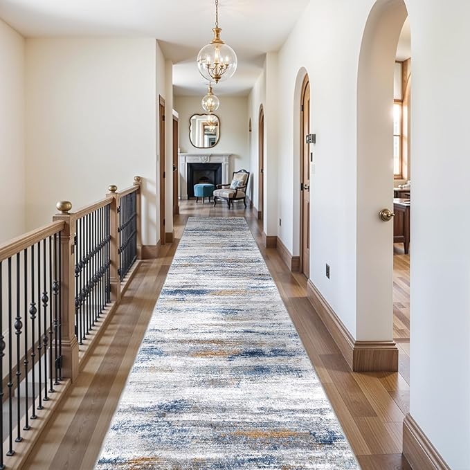 3x20 Washable Hallway Runner Rug: Extra Long Runners by WIEVEDENS