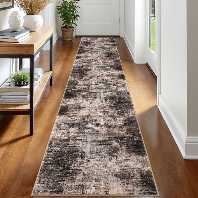 IOHOUZE Abstract Runner Rug 2x12 Ft Washable Runners by iOhouze