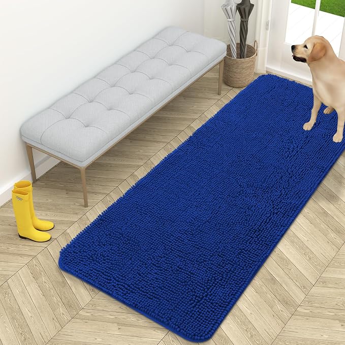 OLANLY Dog Door Mat for Muddy Paws 59x24, Absorbs Moisture and Dirt, Absorbent by OLANLY