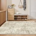 3x5 Rug, Small Area Rug for Kitchen, Machine Washable Non-Slip Throw Rug by Soalmost