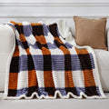 PU MEI Sherpa Blanket Twin Plaid Thick Bed Blanket, 60”*80” Super Soft Flannel by HOME