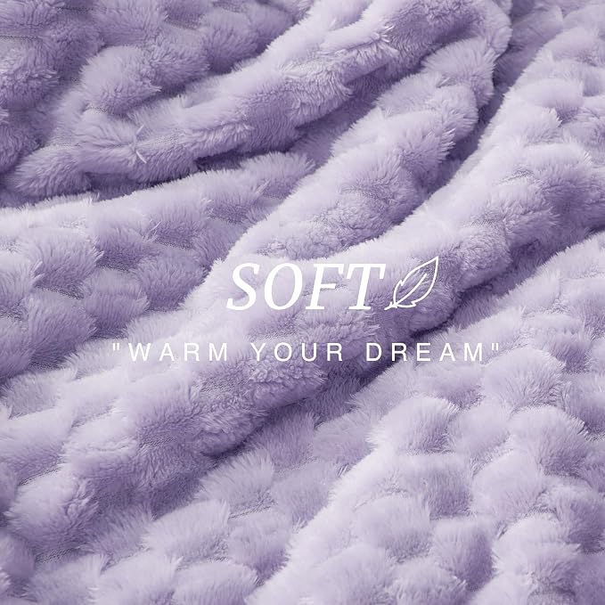 EXQ Home Fleece Throw Blanket for Couch or Bed - Image 6