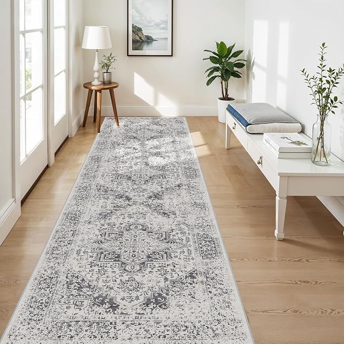 4x10 Washable Hallway Runner Rug - Image 3